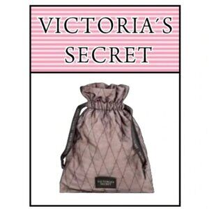Victoria's Secret Lingerie Travel/Vacation Bag in Blush Pink & Black - NWT